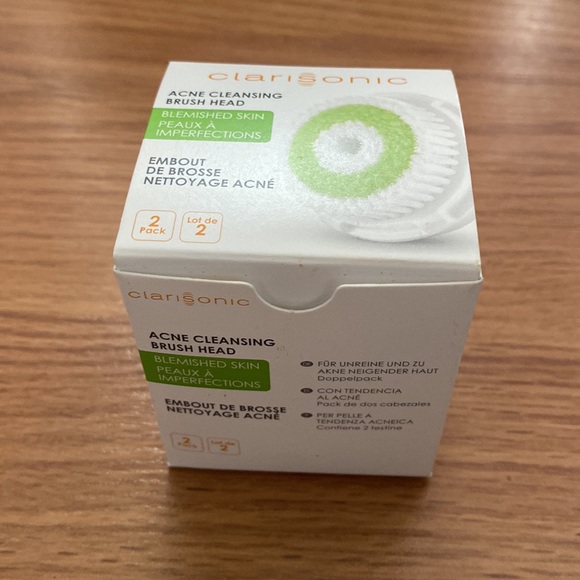 ❤️ Clarisonic Anti-Blemish Cleansing Brush Heads 2-Pack New in Box - Picture 2 of 11